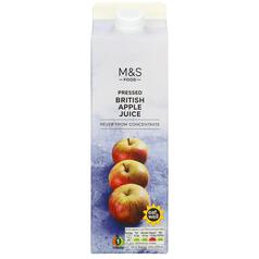 M&S British Pressed Apple Juice 1l