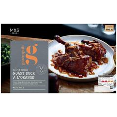 M&S Gastropub Roast Duck A L'Orange Main for Two 518g