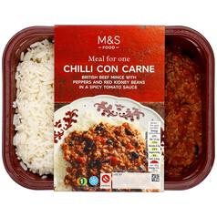 M&S Chilli Con Carne with Rice 450g
