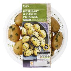 M&S Rosemary & Garlic Potatoes 385g