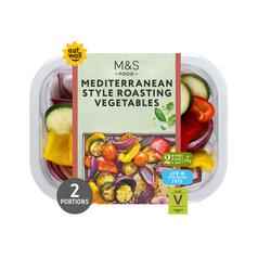 M&S Mediterranean Roasting Vegetables with Basil Dressing 350g