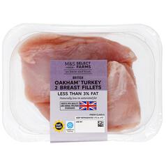 M&S Select Farms British Oakham 2 Turkey Breast Fillets 380g