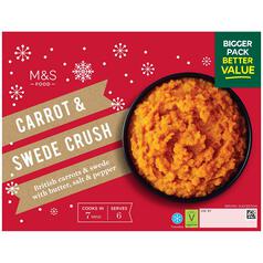 M&S Carrot & Swede Crush Family Pack 600g