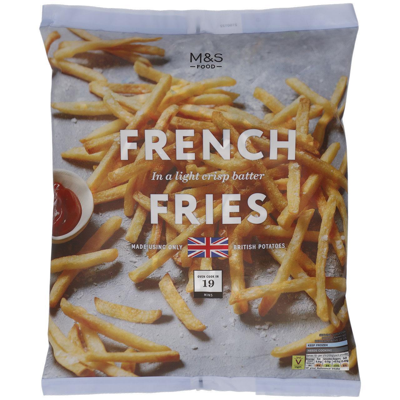 M&S French Fries Frozen 1kg