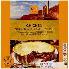 M&S Chicken Shortcrust Pastry Pie 550g