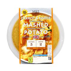M&S Carrot & Swede Potato Mash 450g