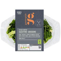 M&S Peas, Spinach, Spring Greens & Samphire with Dressing 210g
