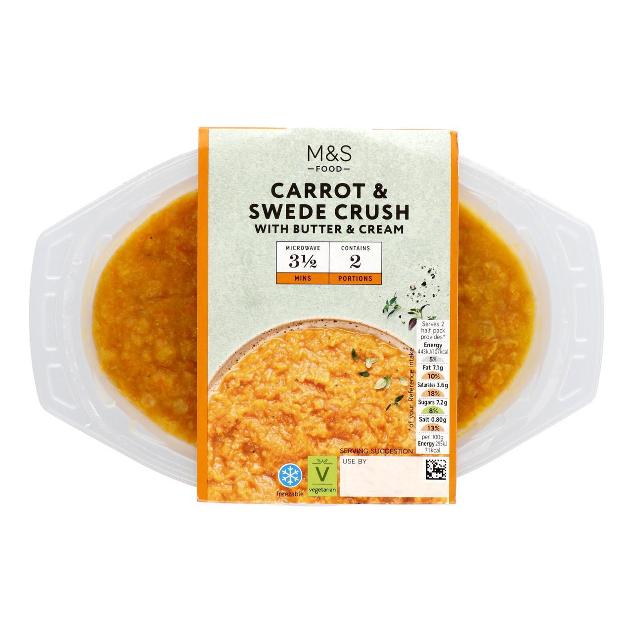 M&S Carrot & Swede Crush 300g