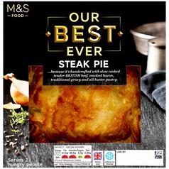 M&S Our Best Ever Steak Pie 500g