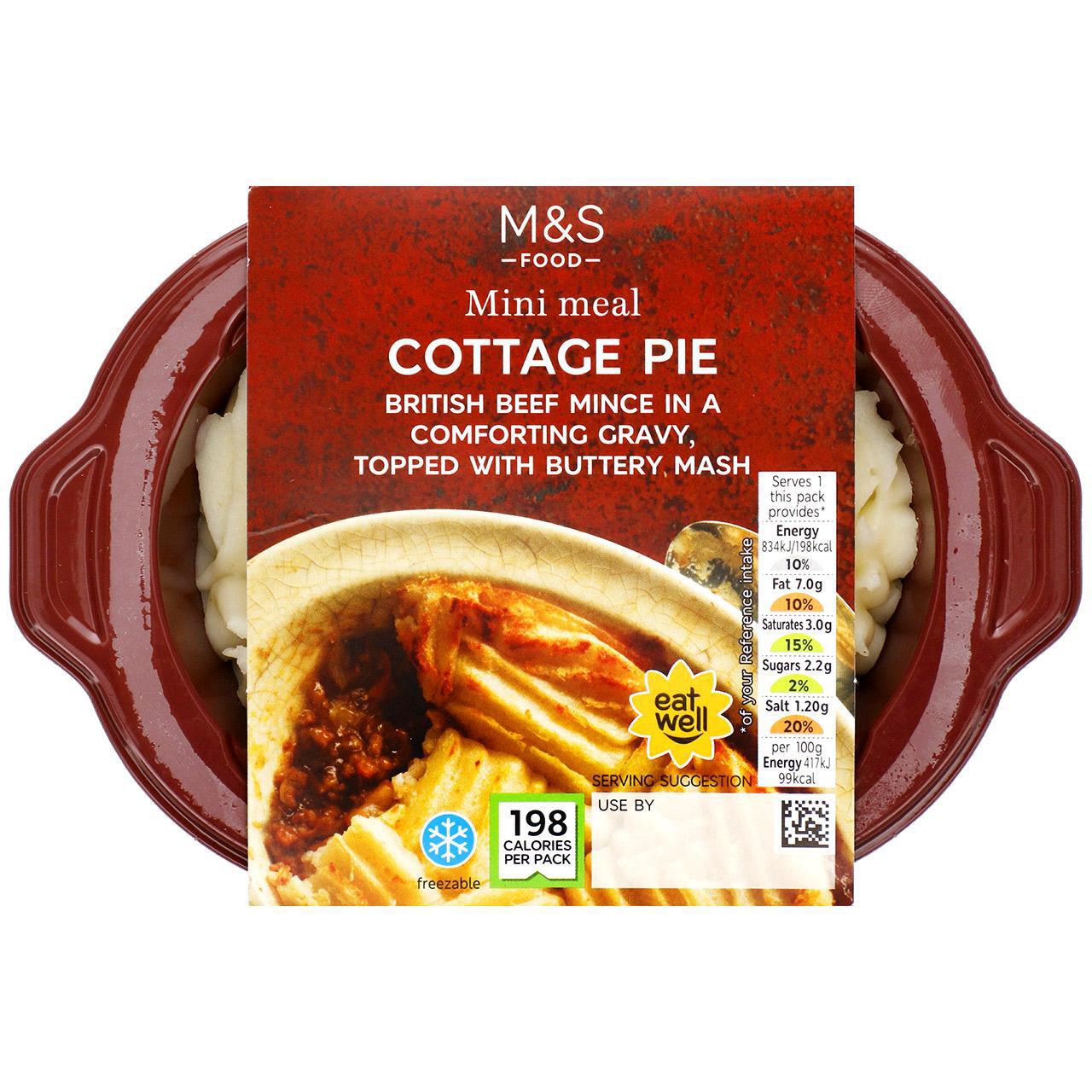 M&S Cottage Pie Mini Meal 200g