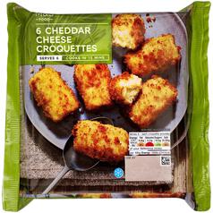 M&S 6 Cheddar Cheese Croquettes 250g