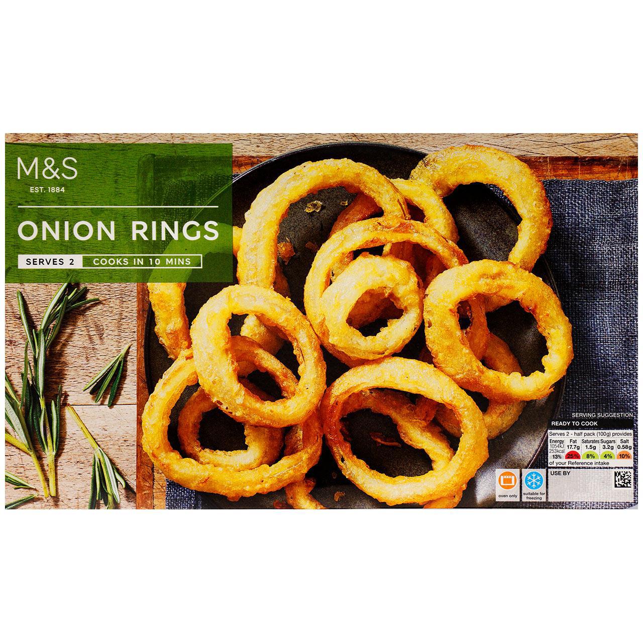 M&S Onion Rings 200g