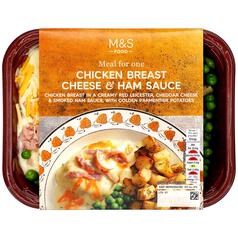 M&S Chicken Breast in Cheese & Ham Sauce 400g