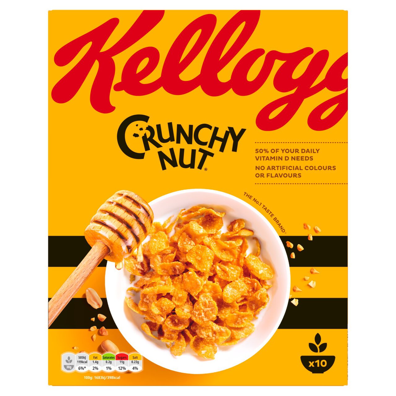 Kellogg's Crunchy Nut Original Breakfast Cereal 300g 300g