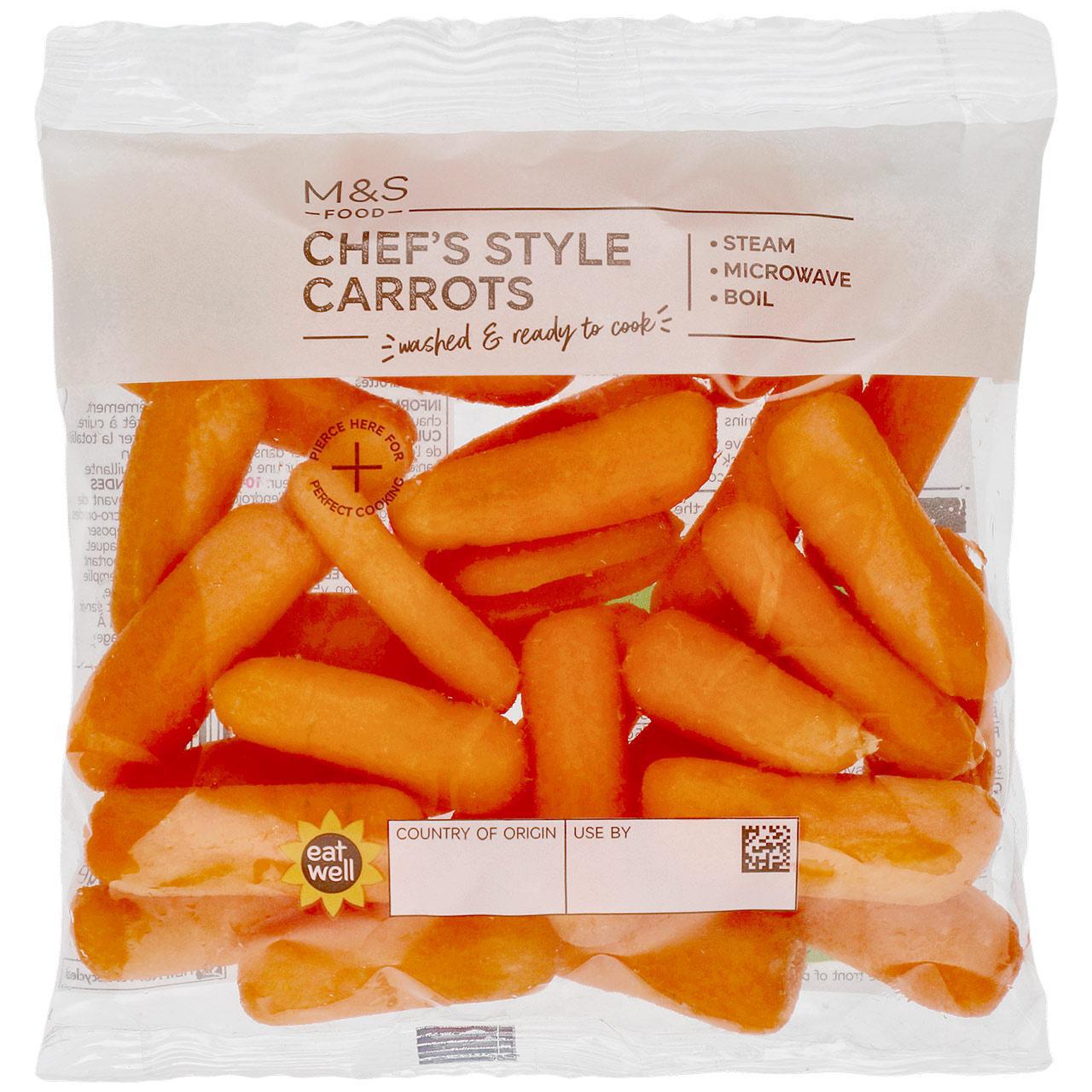M&S Chef's Style Carrots 240g