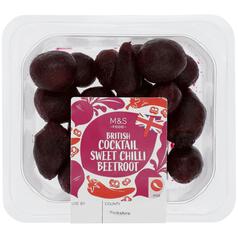 M&S Cocktail Sweet Chilli Beetroot 180g