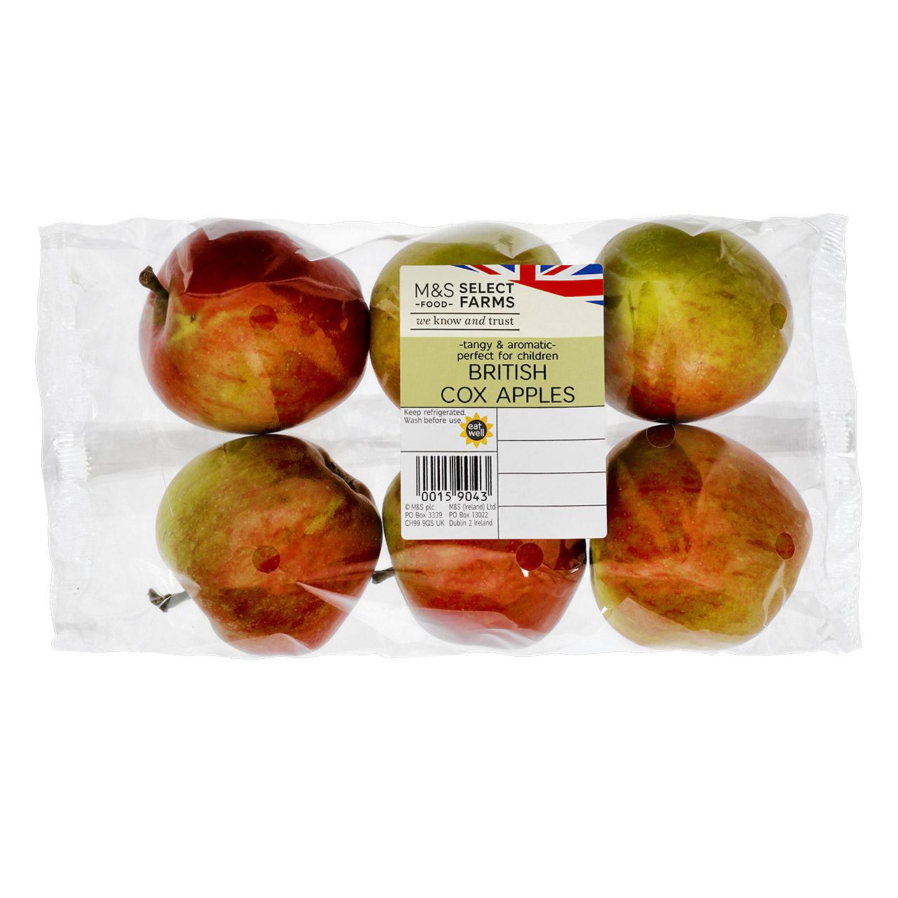 M&S British Cox Apples 6 per pack