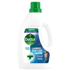 Dettol Laundry Sanitiser Antibacterial Liquid Additive Active 1.5l