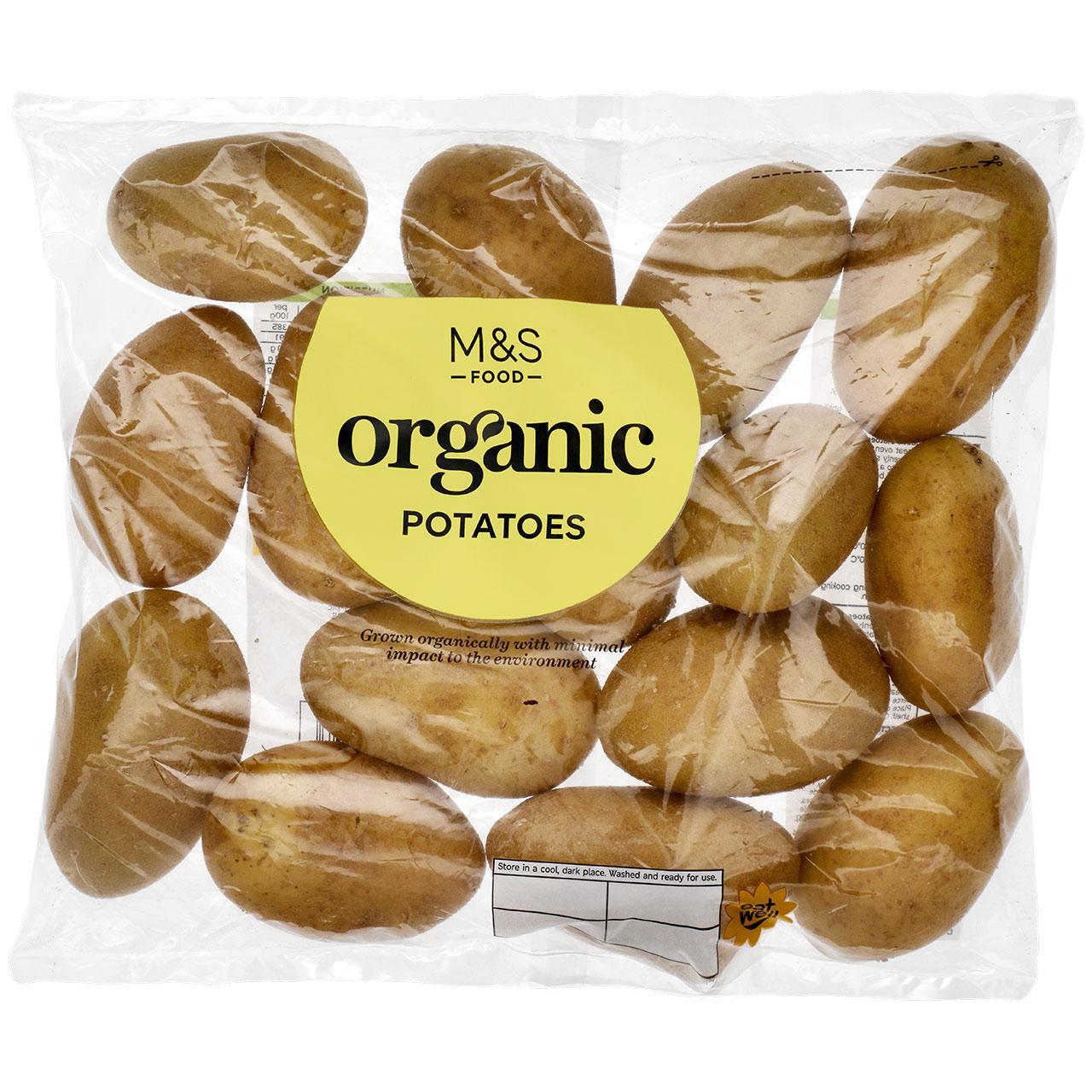 M&S Organic Potatoes 1.5kg