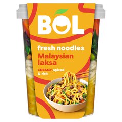 BOL Creamy Malaysian Laksa Ramen Fresh Noodles 345g