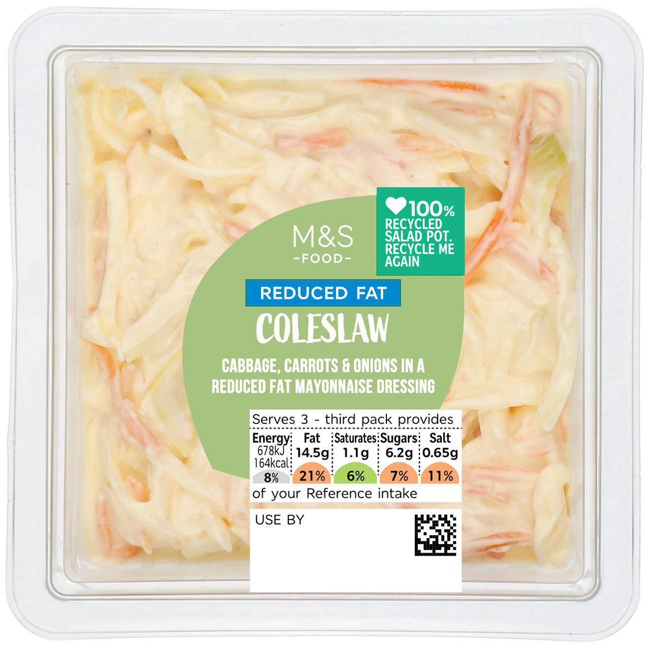 M&S Reduced Fat Traditional Coleslaw 300g