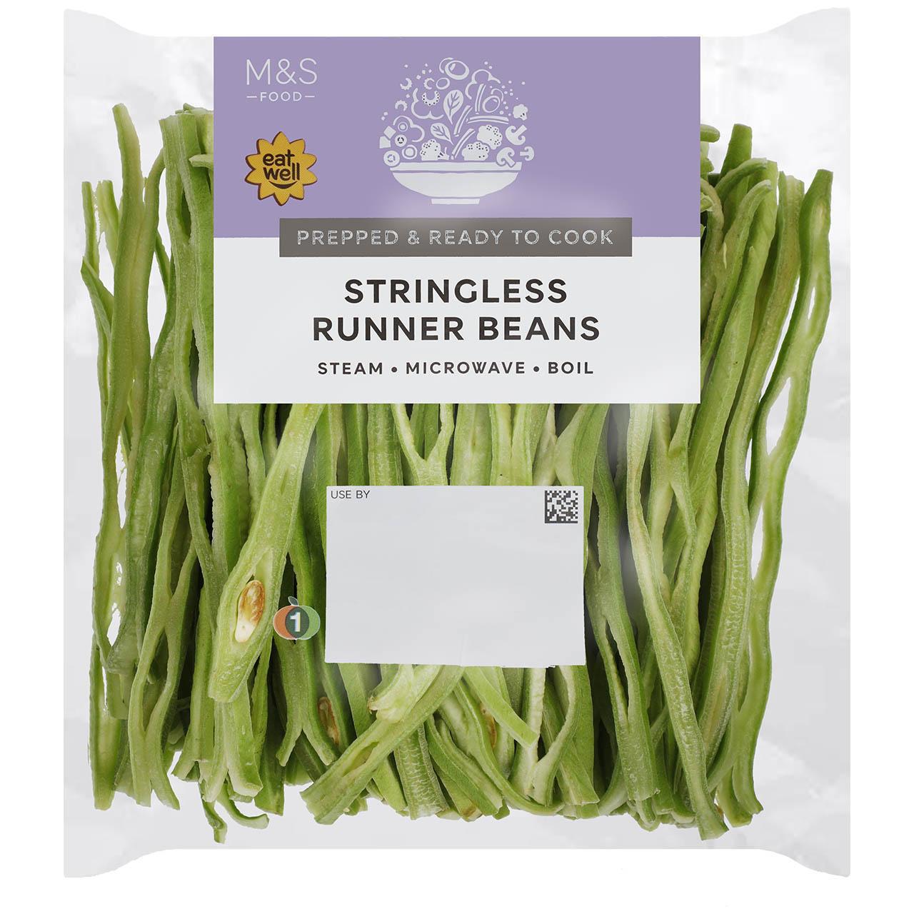 M&S Traditional Stringless Runner Beans 320g