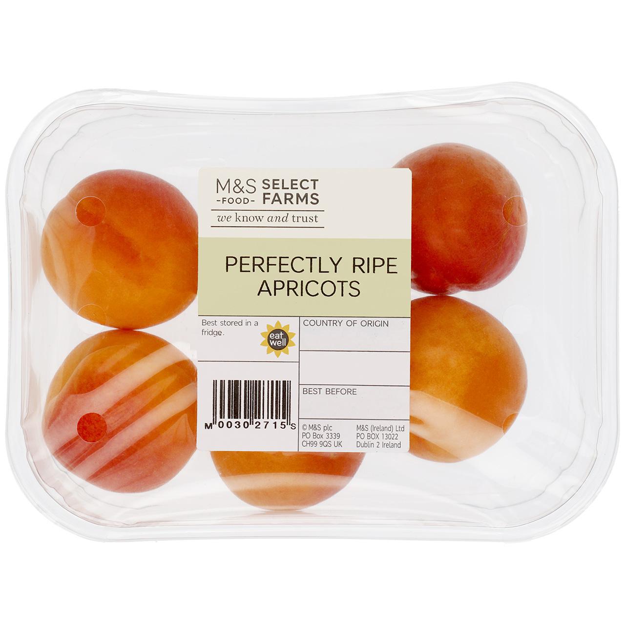 M&S Perfectly Ripe Apricots 6 per pack