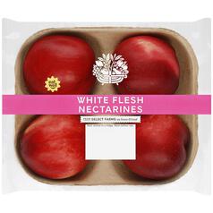 M&S Perfectly Ripe White Nectarines 4 per pack