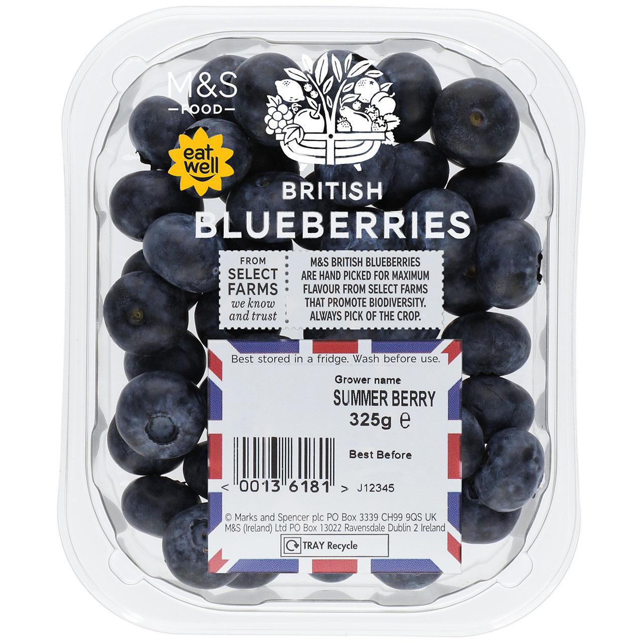 M&S British Blueberries 150g
