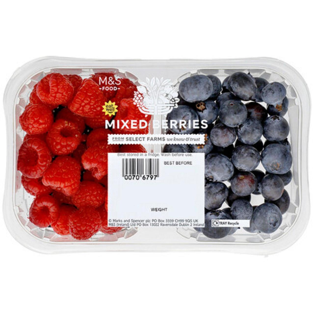 M&S Mixed Berries 190g