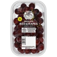 M&S Seedless Red Grapes 500g
