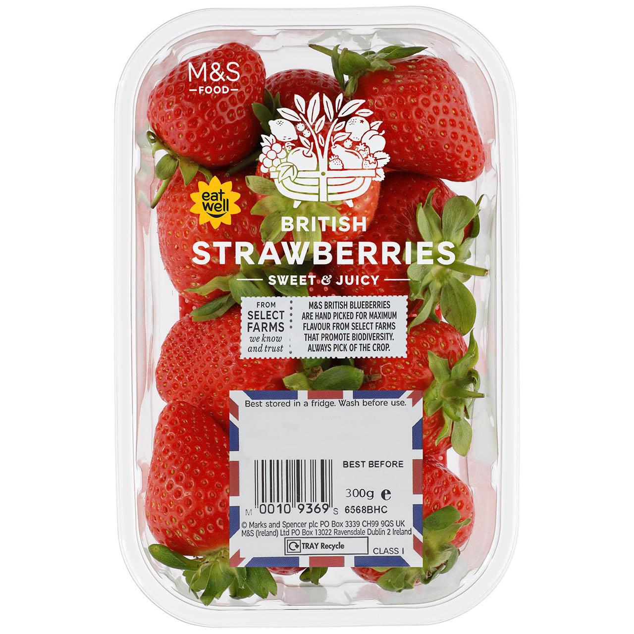 M&S British Strawberries 227g