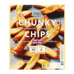 M&S Chunky Chips 400g