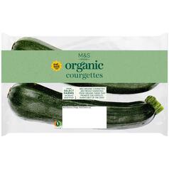 M&S Organic Courgettes 300g
