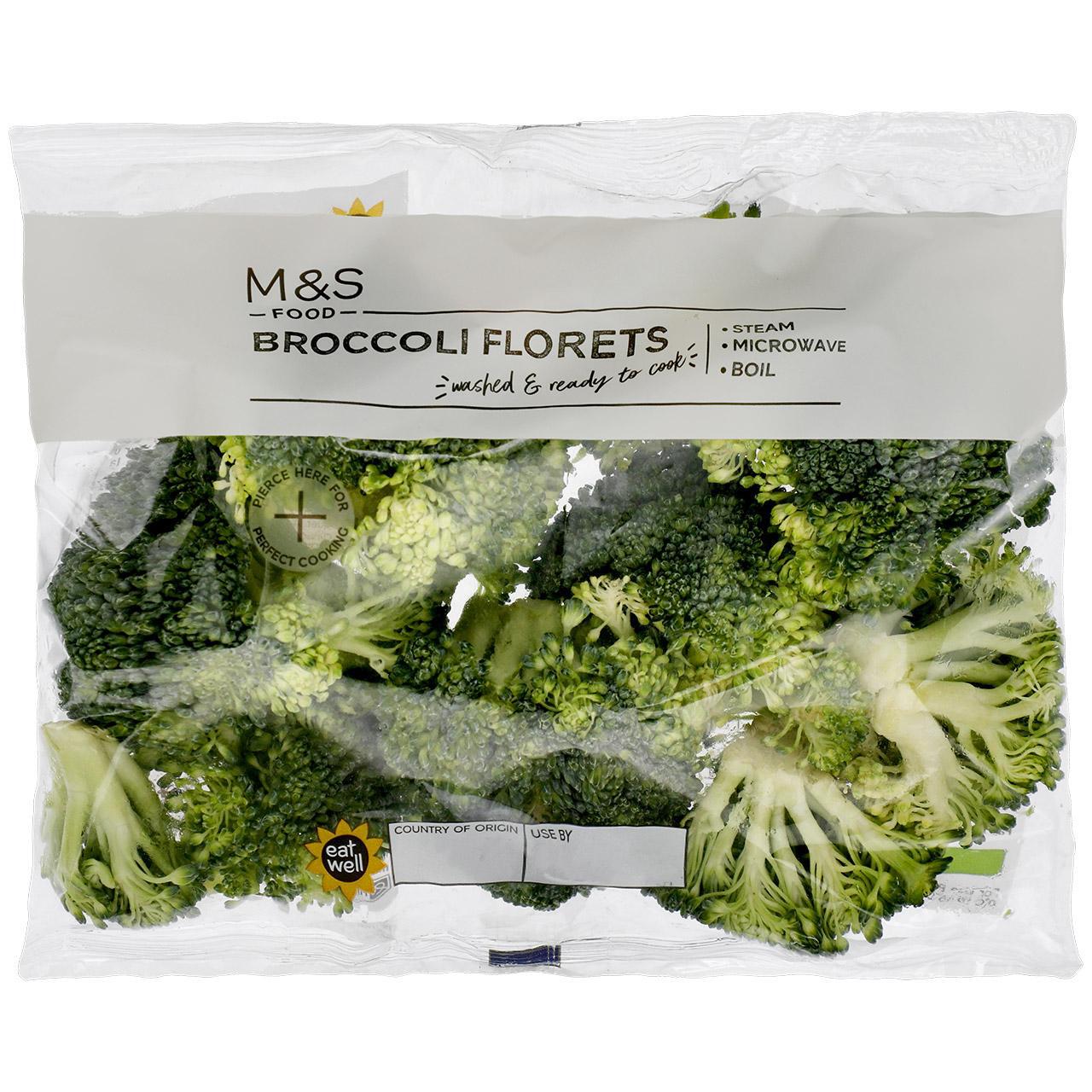 M&S Broccoli Florets 240g