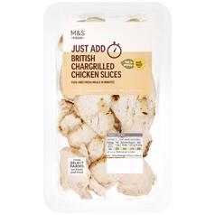 M&S Sliced Chargrilled Chicken Breast 120g