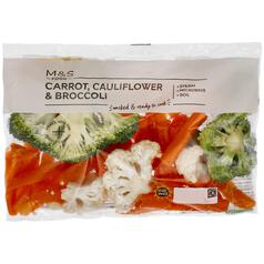 M&S Carrot, Cauliflower & Broccoli 240g