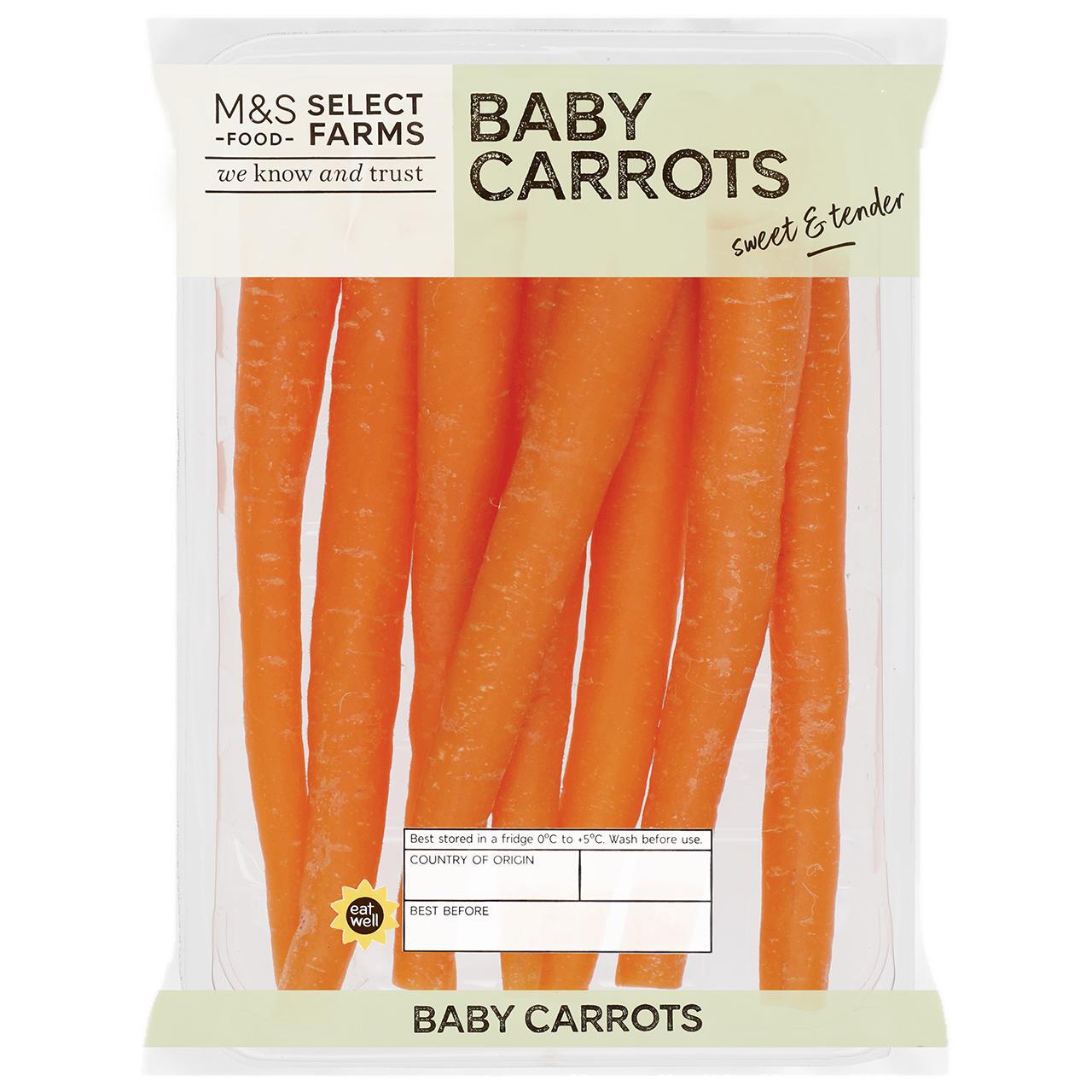 M&S Baby Carrots 250g