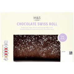 M&S Chocolate Swiss Roll 355g