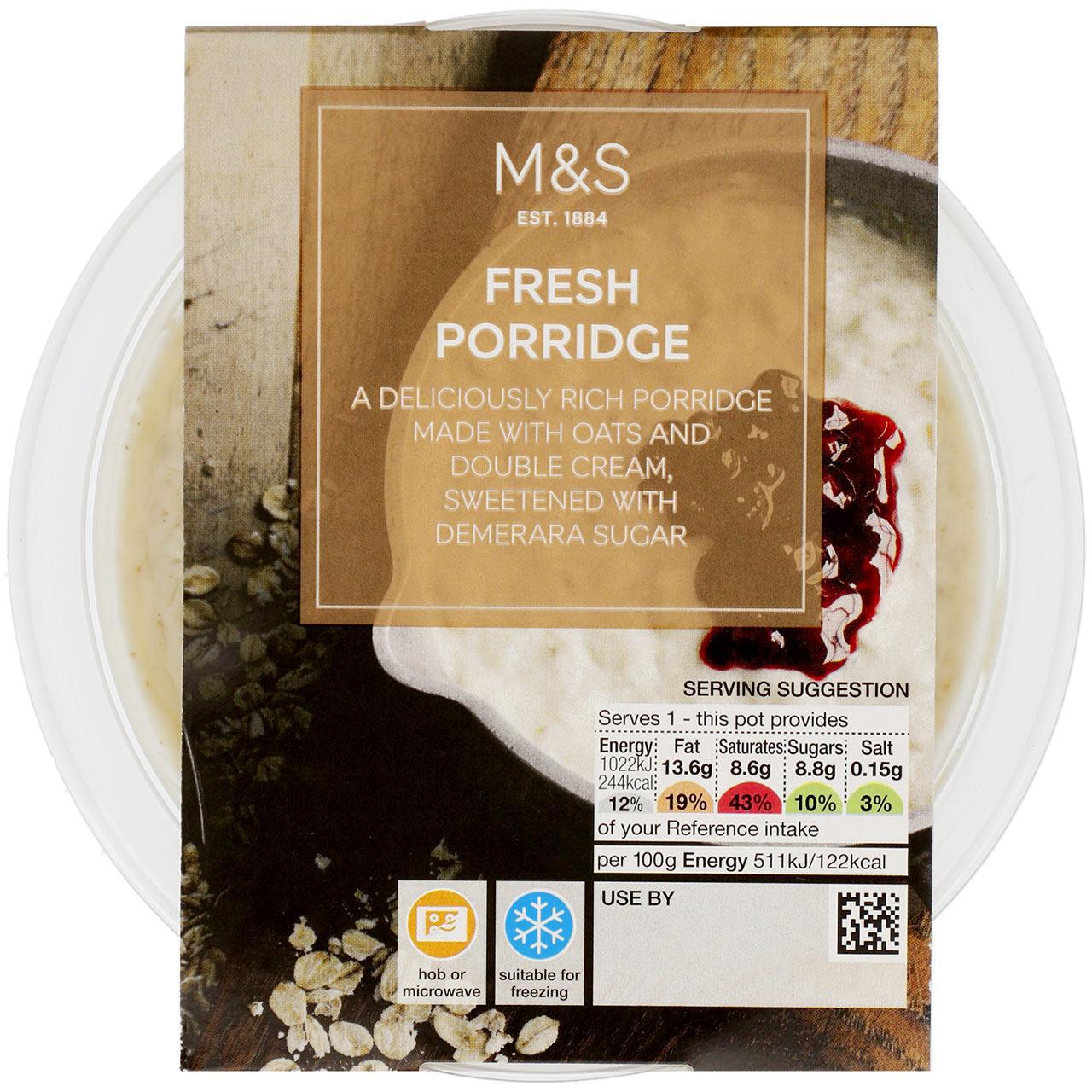 M&S Fresh Porridge 200g