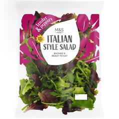 M&S Italian Style Baby Leaf Salad Washed & Ready to Eat 80g