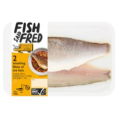 Fish Said Fred Smashing Fillets of Sea Bass 180g