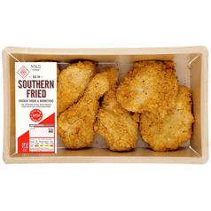 M&S British Southern Fried Chicken Thighs & Drumsticks 750g