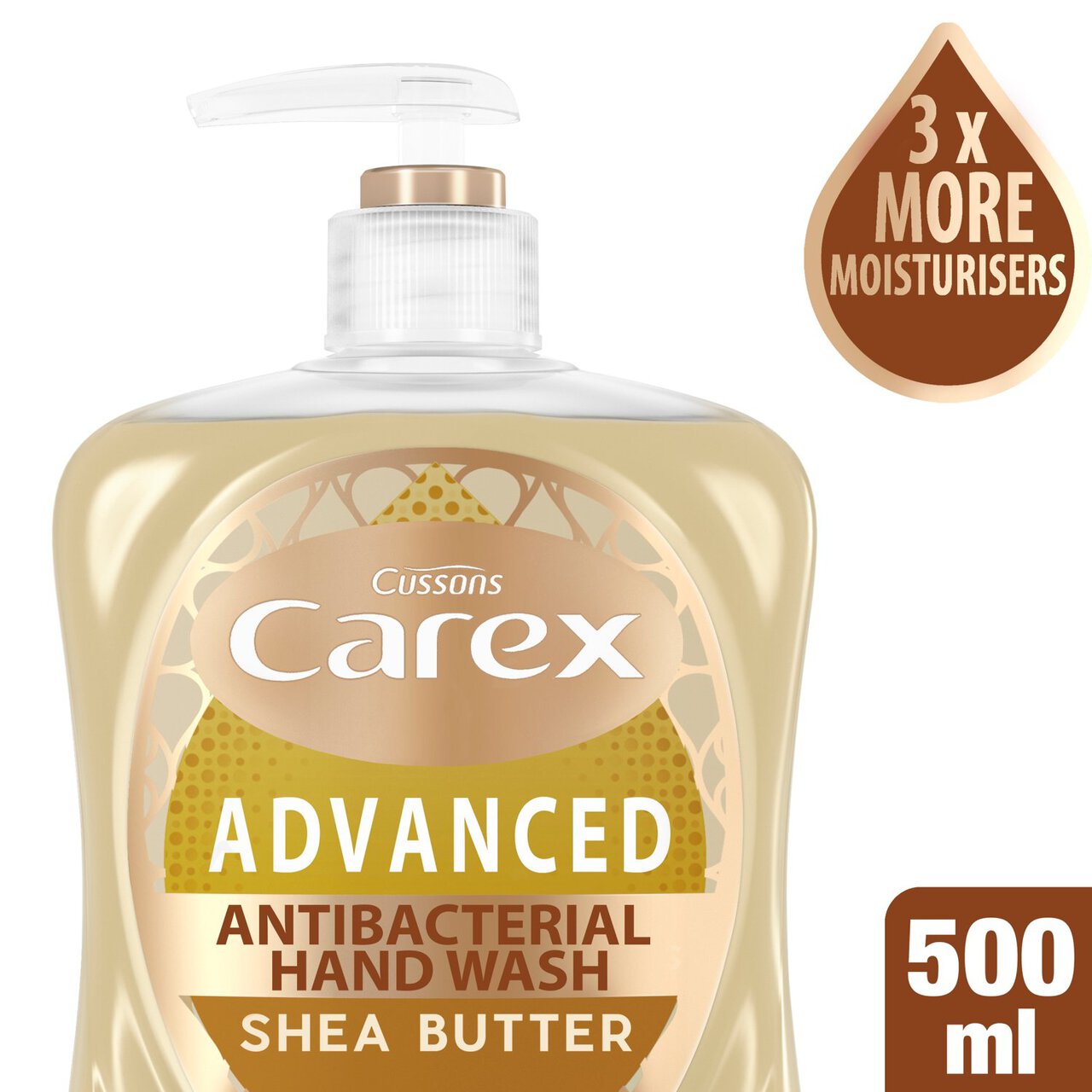 Carex Advanced Care Shea Butter Antibacterial Handwash 500ml