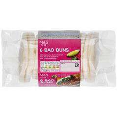 M&S Bao Buns 6 per pack