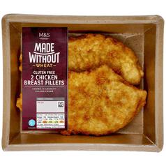 M&S Made Without 2 Chicken Breast Fillets 270g