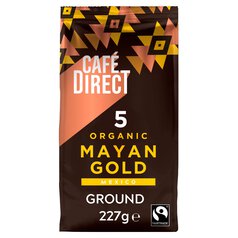 Cafedirect Fairtrade Organic Mayan Gold Mexico Ground Coffee 227g