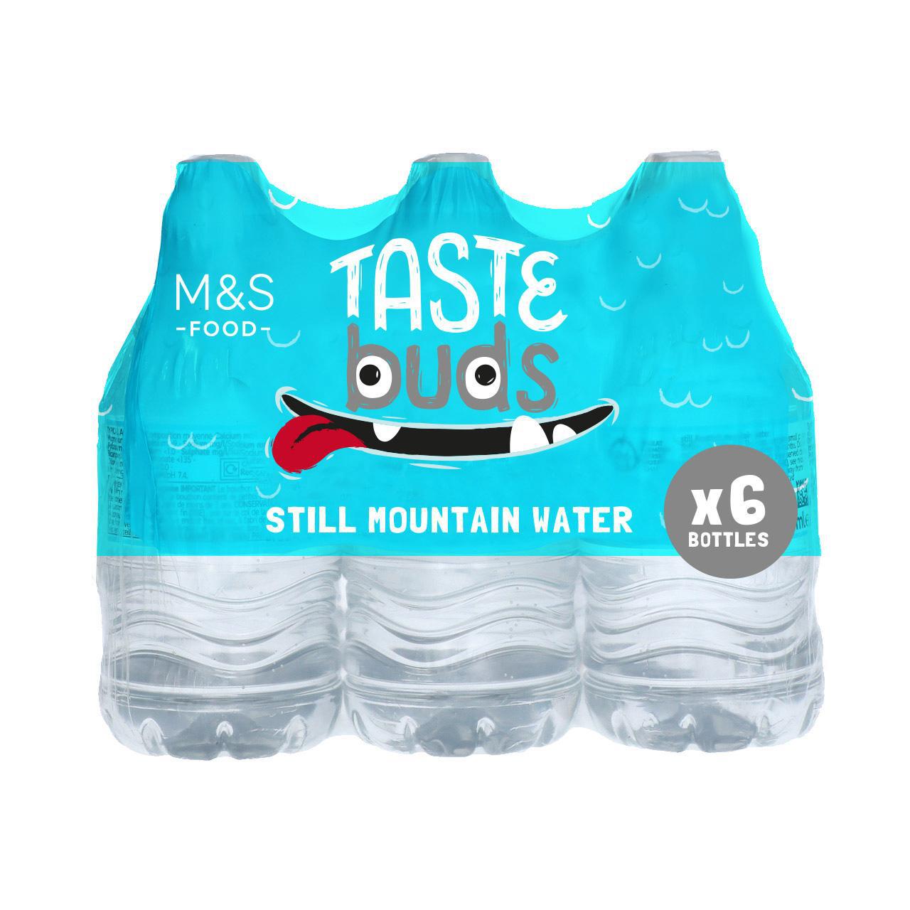 M&S Taste Buds Still Mountain Water 6 x 300ml