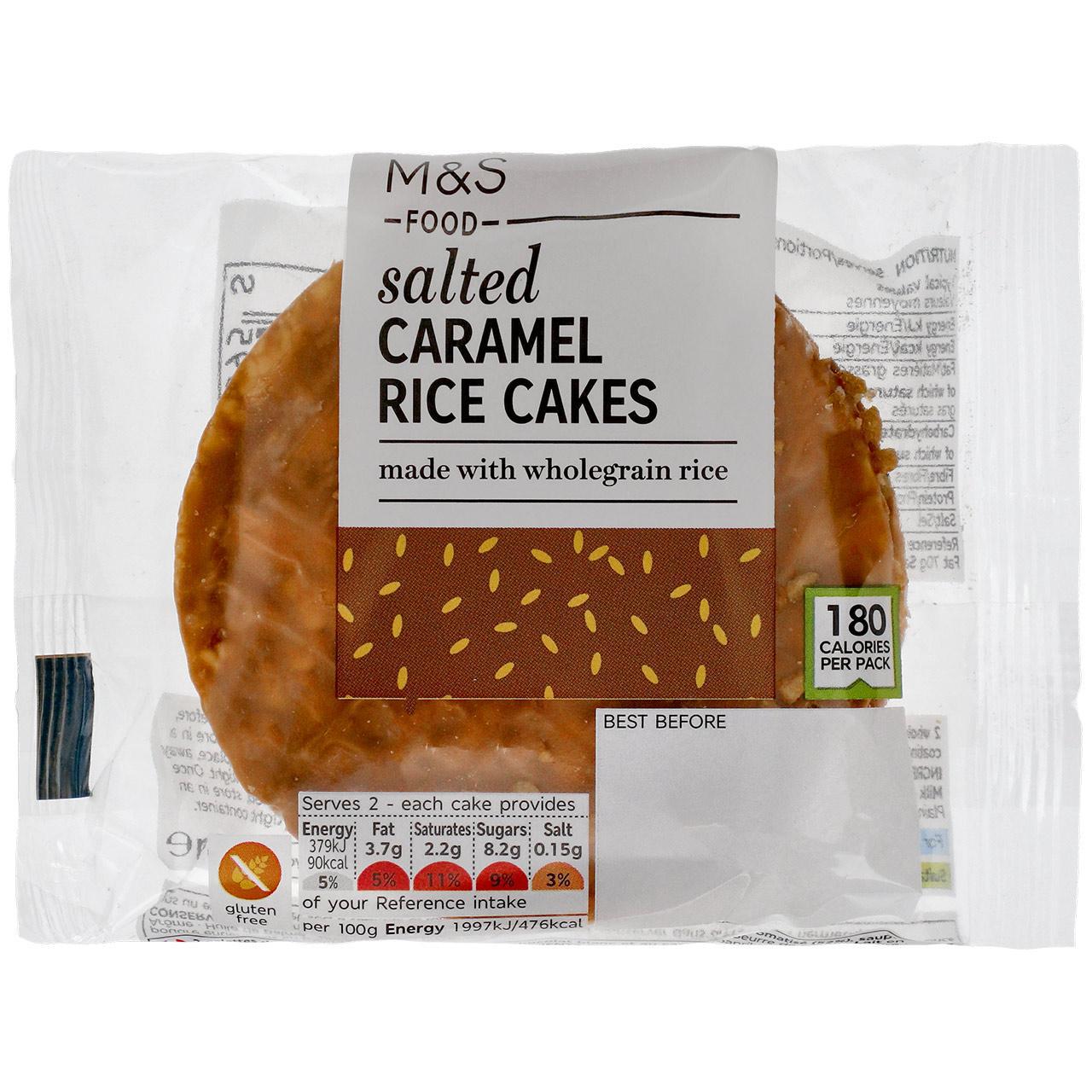 M&S Salted Caramel Rice Cakes 38g