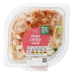M&S Prawn Layered Salad 220g